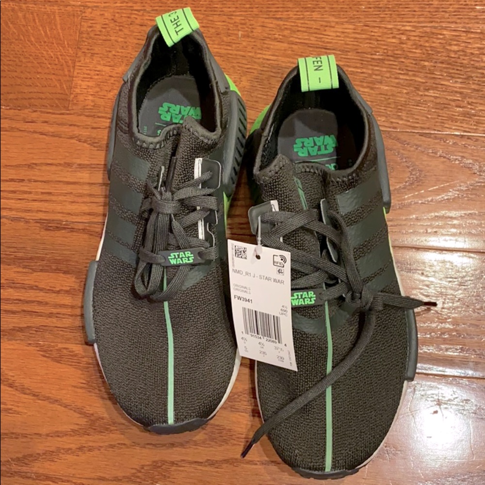 NWT Adidas Yoda Shoes.